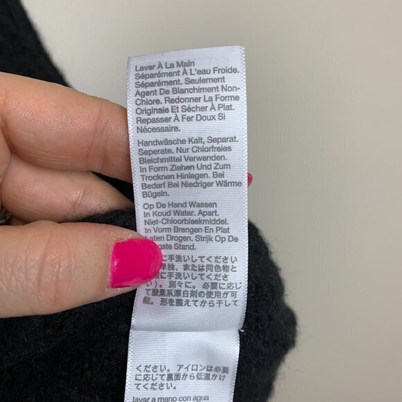 Madewell Charley Pullover Black Sweater - Size XS - Picture 4 of 8